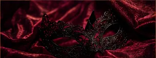 Masquerade mask artwork for BNWO: Straight Man's Journey